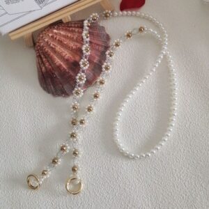 Bead Necklace Style Strap